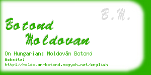 botond moldovan business card